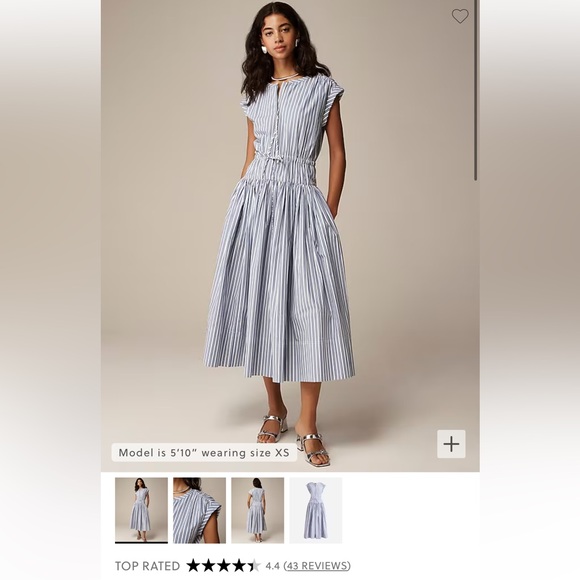 J crew drop waist dress - Picture 4 of 6